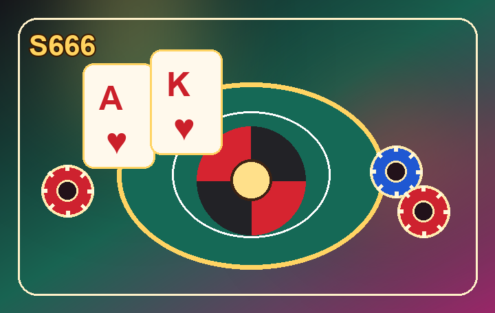 Quan sát bàn casino live S666 trước khi đặt cược